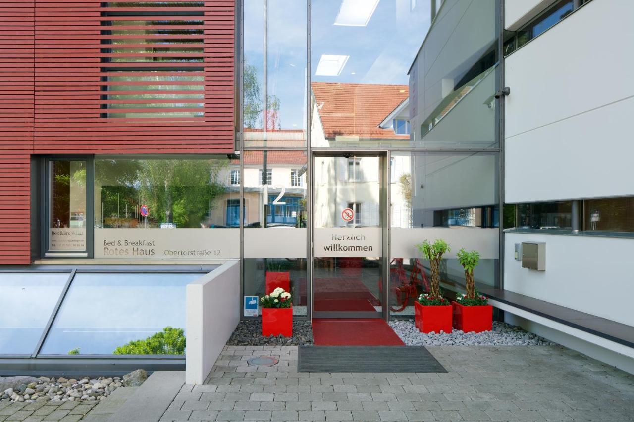 Bed & Breakfast Rotes Haus Uberlingen Eksteriør bilde